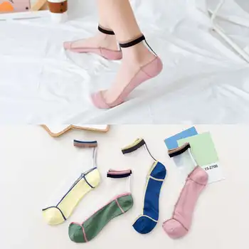 

Women Socks Solid Color Sock Woman Standard Colorful Unisex Long Funny Cotton Novelty Ladies Sox Summer Female Trendy Calcetines