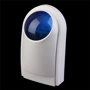 

LESHP Security Alarm System For Wif GSM PSTN Home Wireless Outdoor Waterproof Sound Strobe 105db Flash Alarm Siren