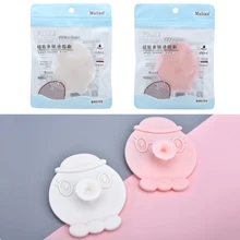 Очищающая щетка для лица в форме осьминога, удаляющая черные точки, сужающая поры, силиконовый для мойки лица, щетка