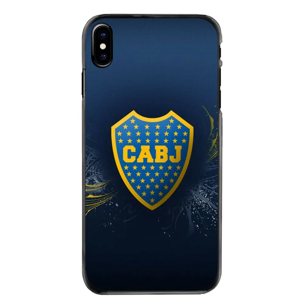 Чехол для iPhone 4 и 4S 5 5S 5C SE 6 6S 7 8 Plus X XR XS Max iPod Touch 4 5 6 Аргентина Бока Хуниорс футбольный клуб звезда, логотип