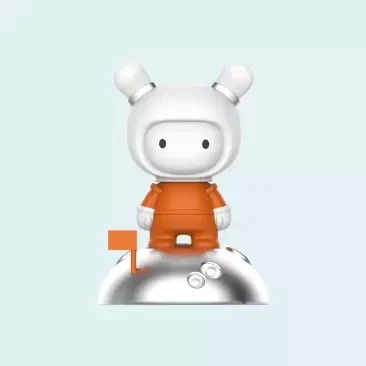 Оригинальная серия Xiaomi Mitu MIJOY Rice Mitu(Looking Moon Series), произвольная технология, тематическая серия для детей