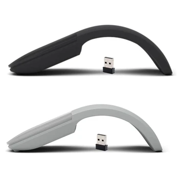 

2.4Ghz Optical Maser Pointing Foldable Touch Wireless Mouse Ergonomic Fold Design Mini Mice for Notebook Laptop Tablet Phone