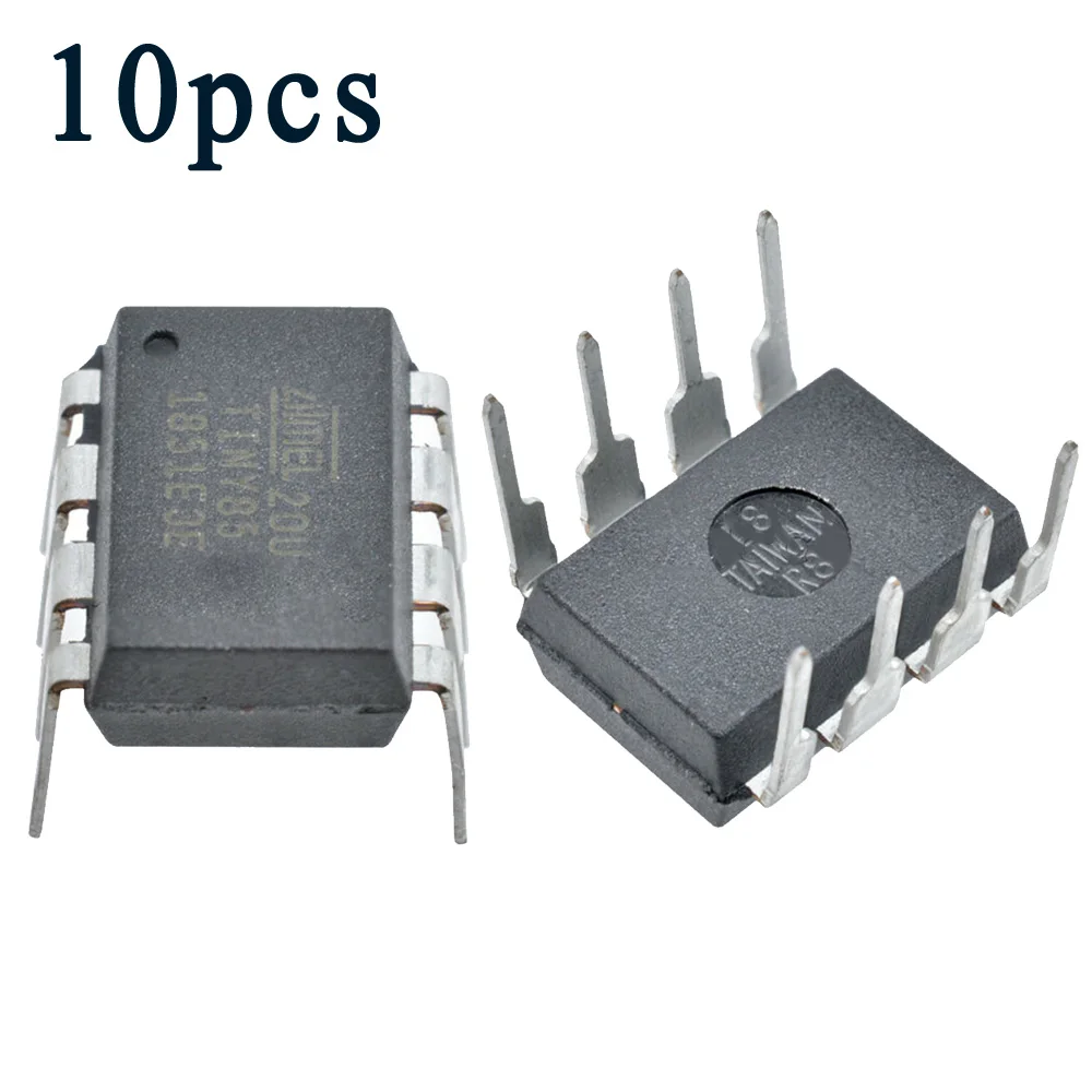 10* серый ATTINY85-20PU Tiny85-20PU DIP-8 чип электронный компонент ИС поставки