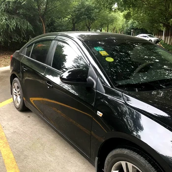 

For Cruze 2009-2013 Plastic Window Visor Vent Shades Sun Rain Deflector Guard For Chevrolet Cruze Auto Accessories 4PCS/SET