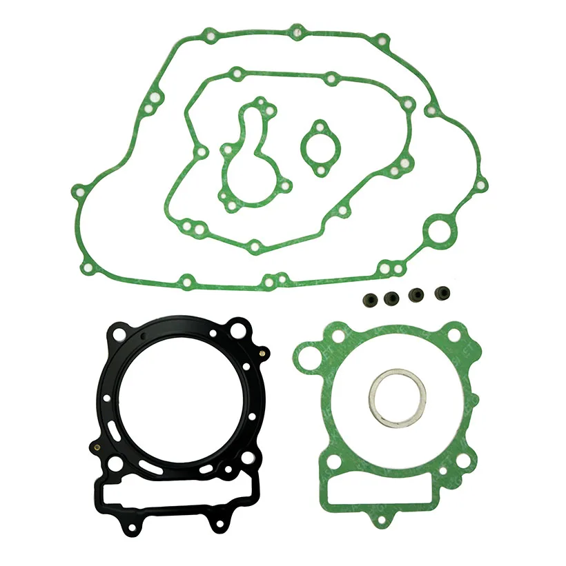 

Motorcycle Complete Engine Cylinder Top End Stator Clutch Cover Gasket Kit Valve Seals Set For Kawasaki KX450F 2009-2015