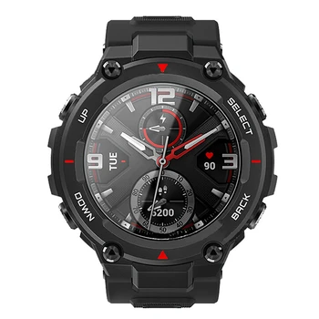 

​ Protective Cover Durable Watch Screen Tempered Glass Film Protector Clear for Huami Amazfit T-REX Smart Watch