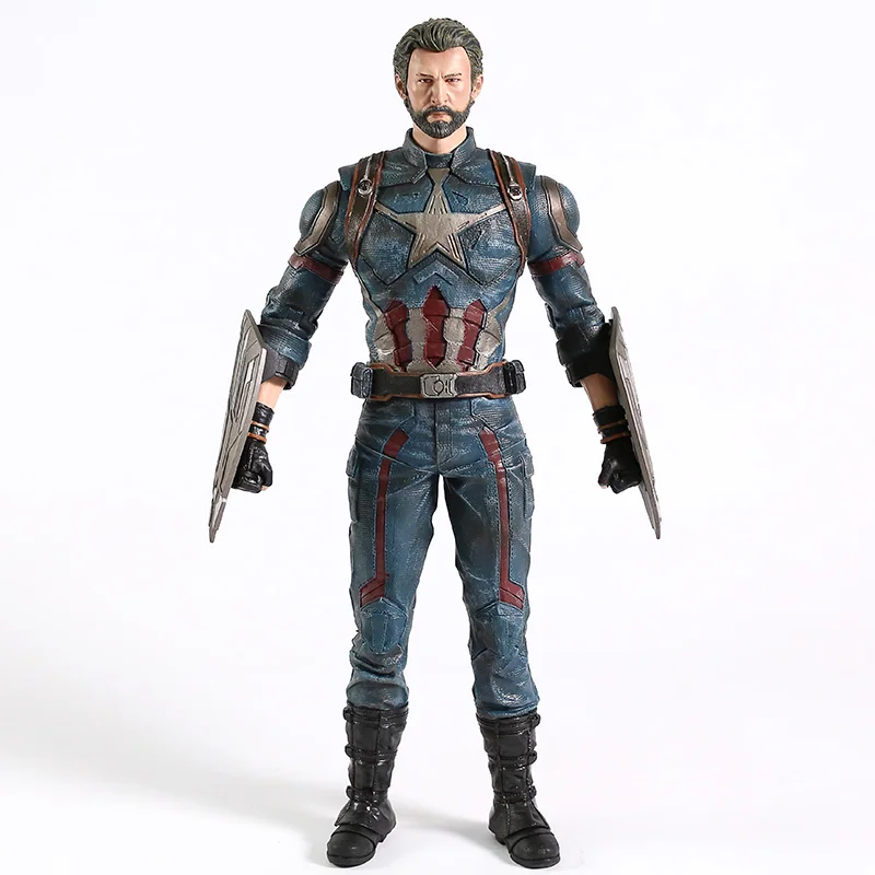 

Avengers Endgame Captain America PVC Action Figure Collectible Model Toy 12" 30cm
