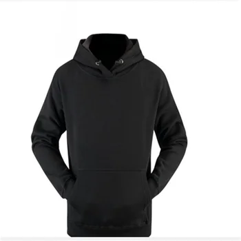 

Spring New 100% Cotton Hoodie Men's Sports Fitness Top, Comfortable Quality Men's Sports Top