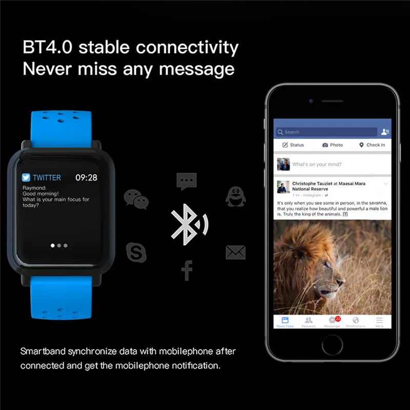 ESEED SN60 smart watch men women IP68 waterprood long standby Heart Rate Monitor Weather Forecast smart watch DIY Watchface