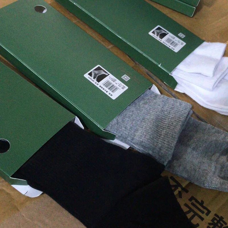 

Business Socks Smelly Feet Nemesis Men's Socks Four Seasons Tube Cotton Socks Stink Prevention Hosiery Pure Black Socks