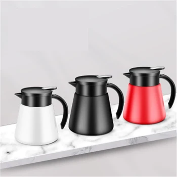 

Vacuum Flasks Coffee Thermal Insulation Pot Keep 6-12 Hours Stainless Steel Thermos Bottles 680ml/800ml Hot Water bottle