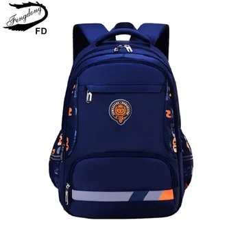 Grand Sac à Dos d'École Primaire, Cartable Lumineux SR Étanche pour Adolescent Garçon
