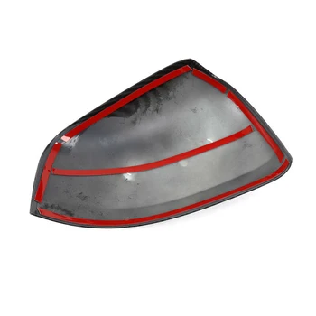 

1 Pair Rear view mirror cover Side Decor Carbon Fiber Black High Quality ABS 2 PIECES / SET Latest