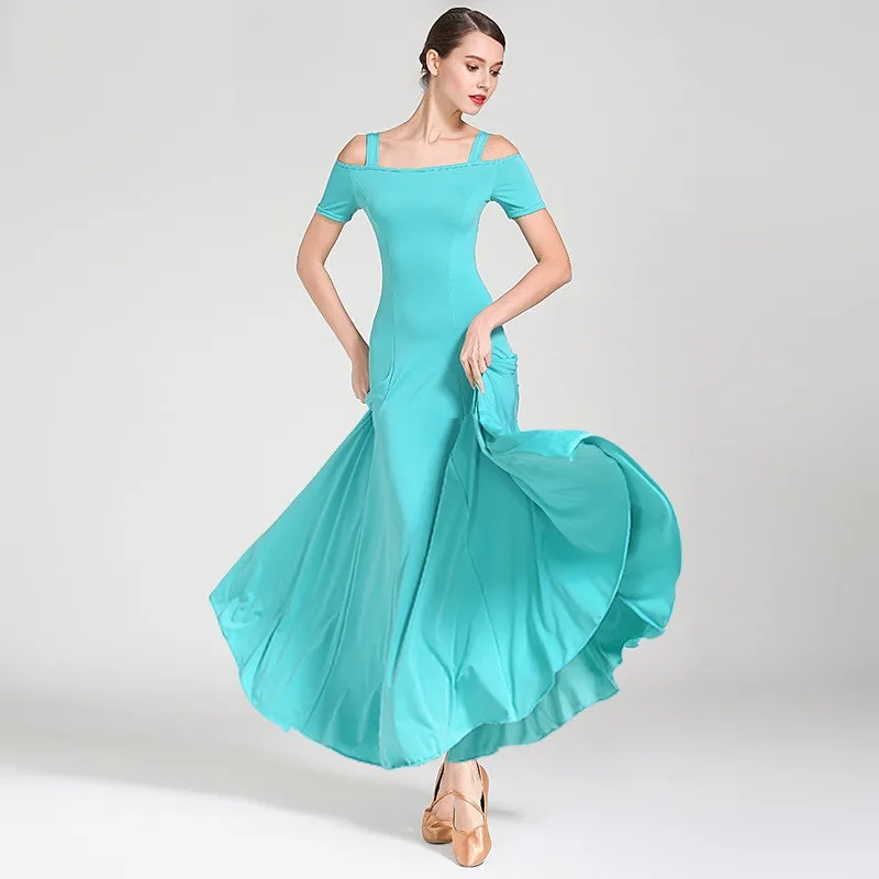 Дешевые Бальные платья для бальных танцев; вальса; Танцы платье фламенко платье красный испанский платье Танго танцевальная одежда, костюмы для танцев
