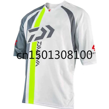 

2020 New Breathable Anti-uv Fishing Shirt Outdoor Sport Clothing Summer Man Running Quick Dry Hiking T-shirt Fishing Clothes