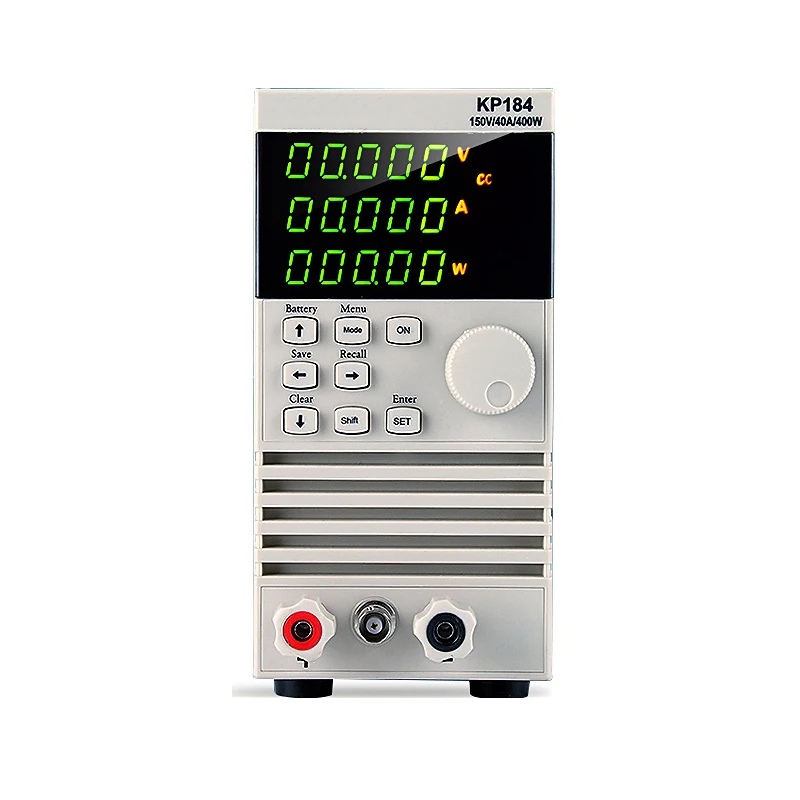 

KP184 DC Electronic Load Battery Capacity Tester Internal Resistance Tester Power Tester MODBUS RS485/232 400W 150V 40A