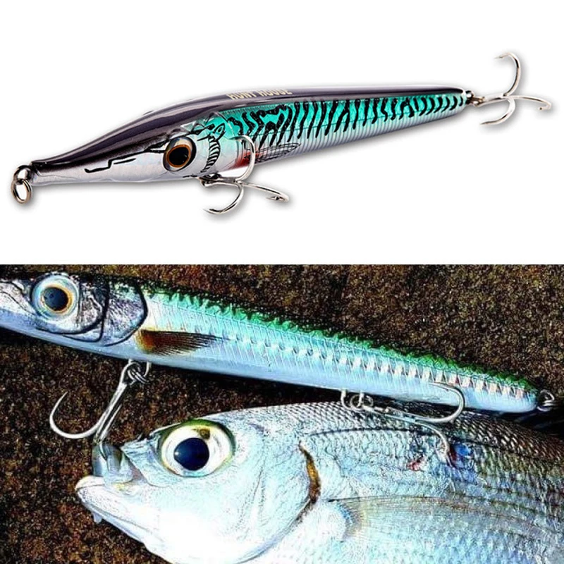 

Hunthouse fishing lure needle pencil lures long casting pencil bait 146mm 19g 35g floating and sinking Two kinds stickbaits