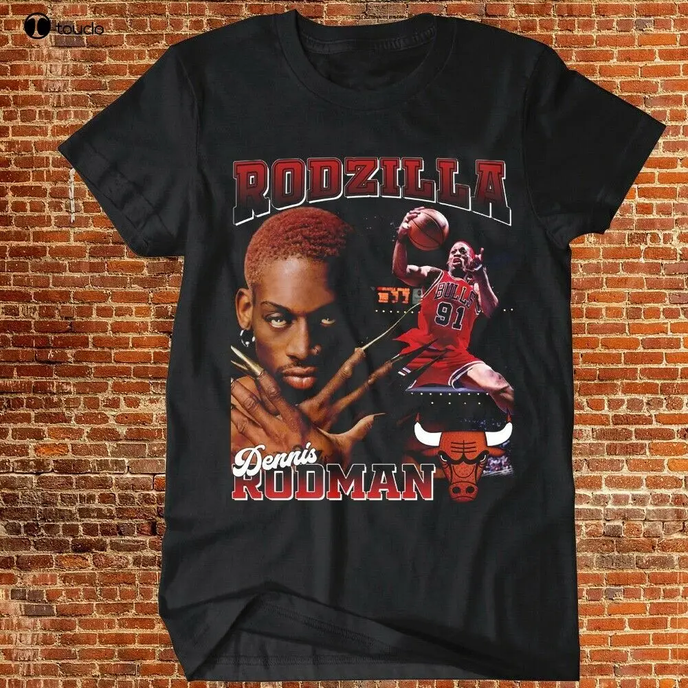 Спортивная футболка The Last Dance Dennis Rodman Rodzilla Chicago Basket Ball |