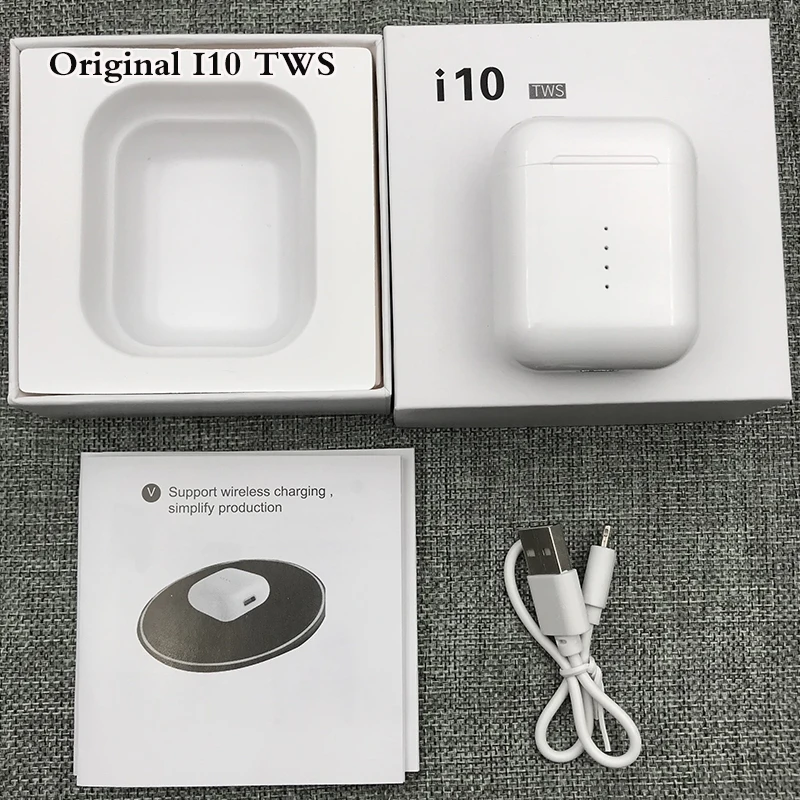 

NAIKU Original i10 tws New Handsfree wireless Headphones i11 TWS Bluetooth Earphone 5.0 True Wireless Earbuds For Android iPhone