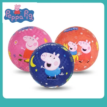 

2020 New Genuine Peppa Pig Baby Ball Toy Family Outdoor Game Ball Anime Toys Children's Girls Toys Haha Ball kid boy Gifts