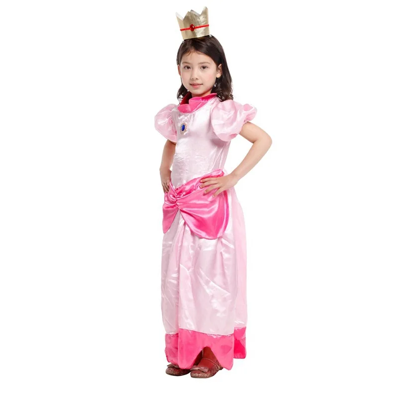 

Shanghai Story Children halloween costumes girls The little peach princess cosplay costumes