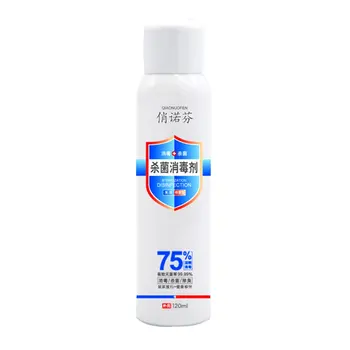 

1PCS 120ml 75% Disposable Hands Washing Free Disinfectant chlorine disinfectant Household Cleaning Spray