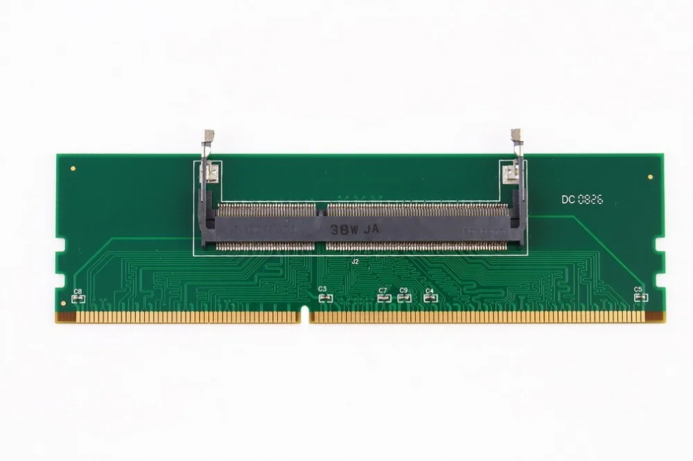 DDR3 ноутбук SO-DIMM на рабочий стол dimm память ram разъем адаптера DDR3 адаптер внутренней памяти ноутбука ОЗУ компьютера