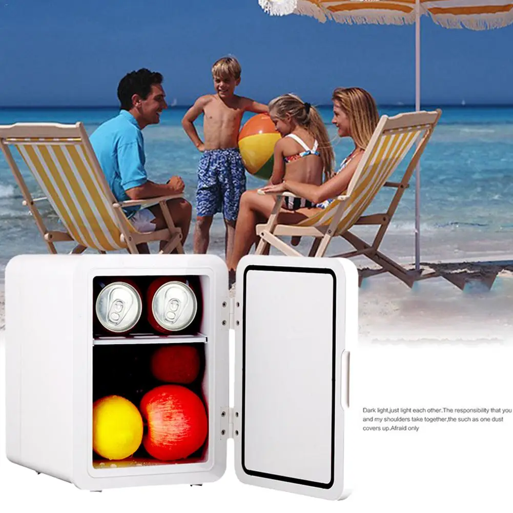 

Dual-Use 4L Home Car Use Refrigerators Mini Refrigerators Freezer Cooling Heating Box Cosmetic Fridge Makeup Refrigerators