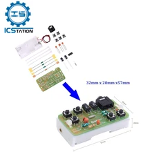 76-108mhz fm rádio estéreo kit diy módulo transmissor fm sem fio modulação de freqüência eletrônica solda prática projeto