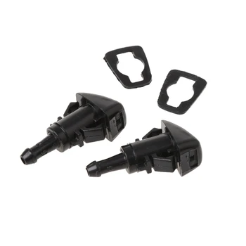 

1 Pair Windshield Washer Wiper Water Spray Nozzle For Hyundai Verna ix35 ix25
