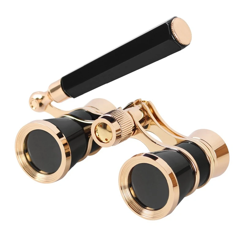 

3X25 Opera Binocular Coated Lens Telescope Opera Glasses Coated Theater Glass Lady Glass Handle Women Girls Gifts
