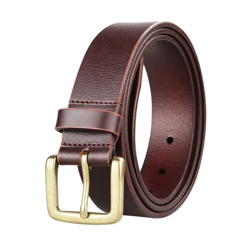 

Men's Genuine Leather Dress Belts Made with Premium Quality - Classic and Fashion Design for Work Business and Casual Unisex