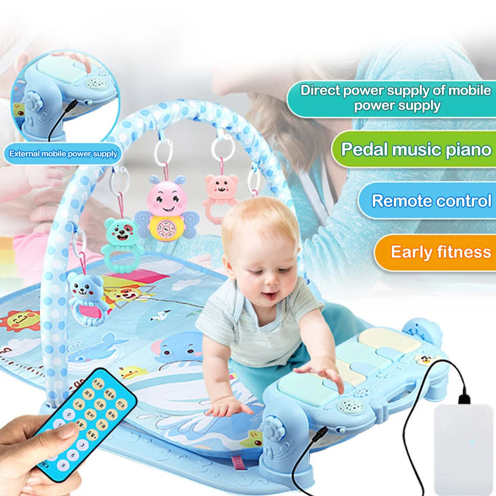 

Baby Music Rack Play Mat Kid Rug Puzzle Carpet Piano Keyboard Infants Develop Early Education Gym Crawling Game Pad Toy