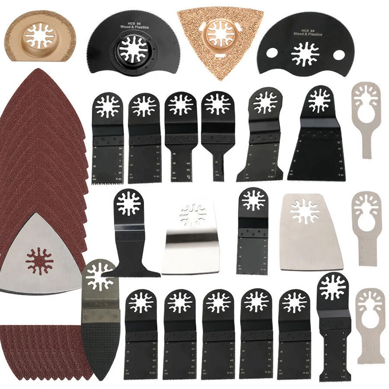 100 шт. многофункциональные режущие лезвия набор инструментов для резки дерева