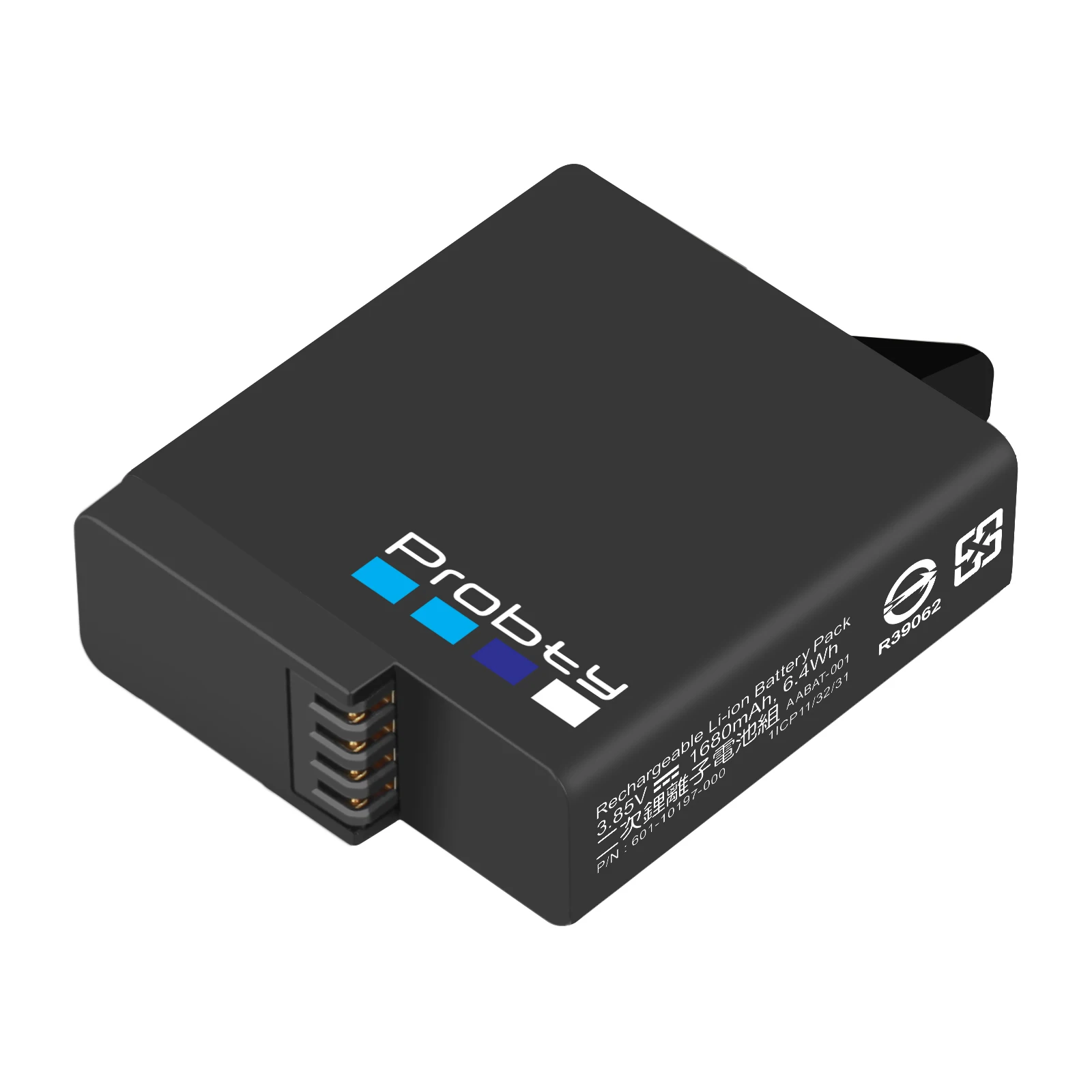 Original probty for GoPro Hero 7 hero 6 hero 5 Black Battery or Triple Charger for Go Pro Hero7 6 hero5 Black camera battery-4