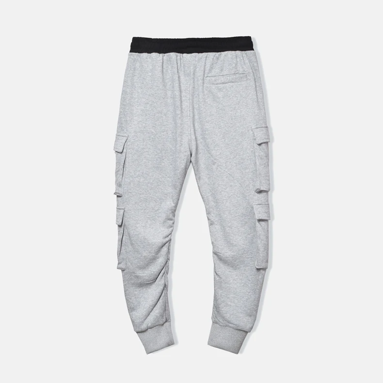 OSCN7 Loose Stripe Leisure Sweatpants Men Fall Fashion Streetwear Casual High Street Mens Pants Women Trousers 9620