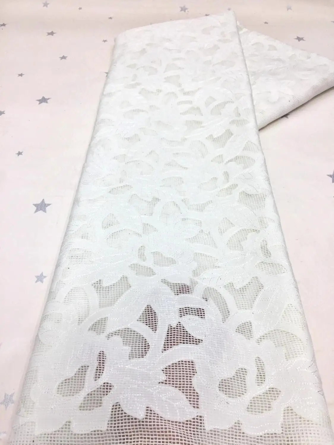 

Embroidered mesh lace fabric 5 yards 2020 new French luxury lace fabric XZX-JG001