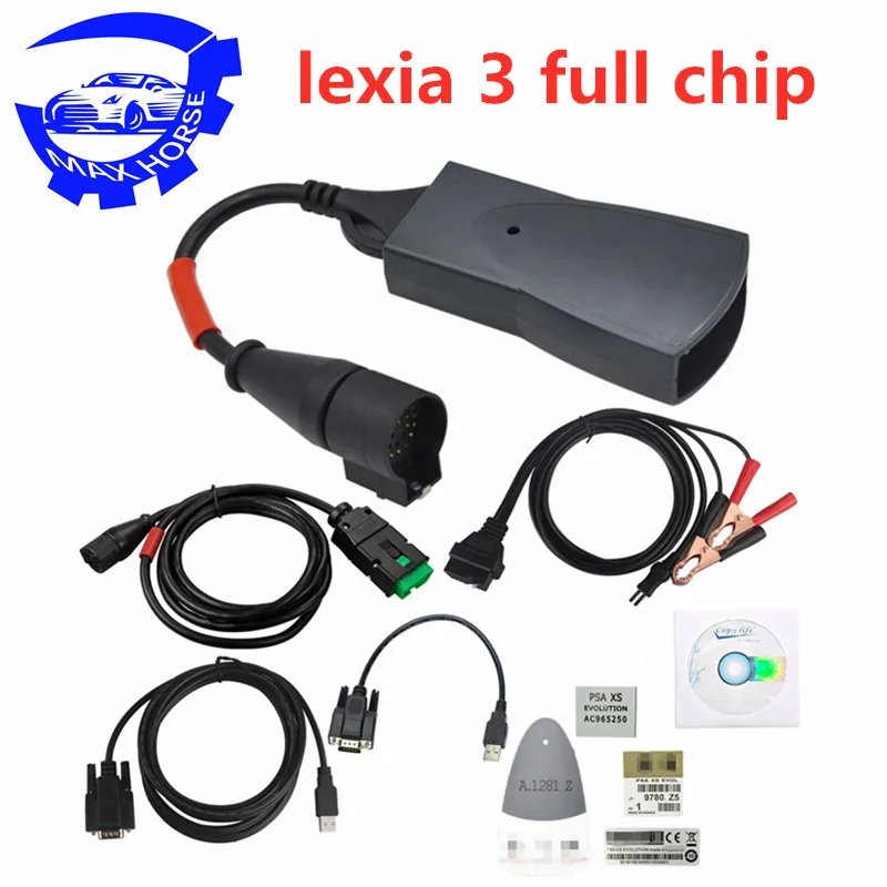 Профессиональный Полный чип Lexia3 серийный 921815C Lexia 3 V48 PP2000 V25 отличная Золотая