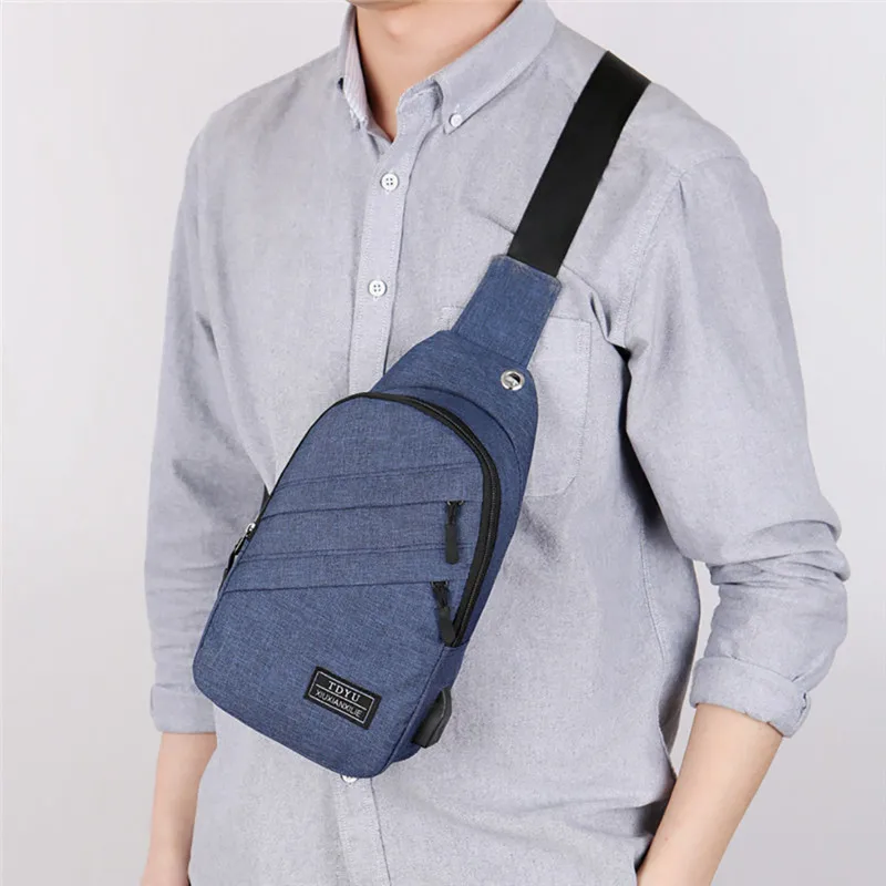Мужская холщовая сумка-мессенджер, Мужская универсальная Повседневная сумка через плечо, маленькая сумка, дикая клетчатая нагрудная сумка на плечо для мужчин, одноцветная