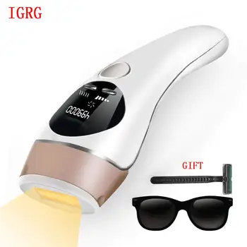 

IGRG 2020 New 500000 Flashes IPL Laser Hair Removal Pulsed Device Permanent Hair Removal IPL laser Electric depilador a laser
