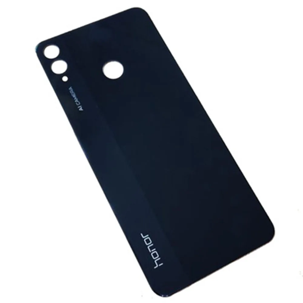 Honor 8X крышка батареи Задняя стеклянная дверь Корпус Задняя панель для HUAWEI Honor 8X крышка батареи+ наклейка клей