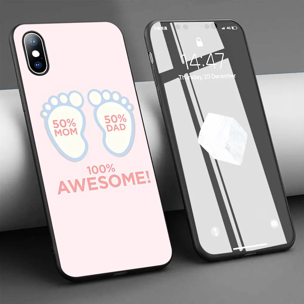 Чехол с потрясающим постером мягкий силиконовый чехол для телефона iPhone 11 Pro Max X 5S 6