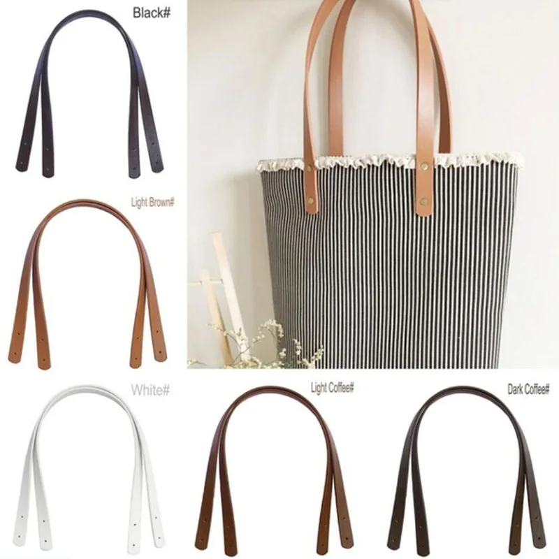 Купить 2PCS Handbag Band Handle Strap Bag Belt DIY Replacement Accessories Detachable PU Leather Lady Shoulder  Багаж и сумки | Детали и аксессуары для сумок (1005002096425706)