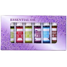 6 шт./партия эффективный Сейф эфирное масло натуральный 6 вид 5 мл диффузор ароматерапия Многофункциональный освежитель воздуха комнатный увлажнитель воздуха