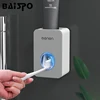 BAISPO-distributeur automatique de dentifrice, mural, ensemble d'accessoires de salle de bains pour les paresseux, nouveau porte-brosse à dents ► Photo 1/6