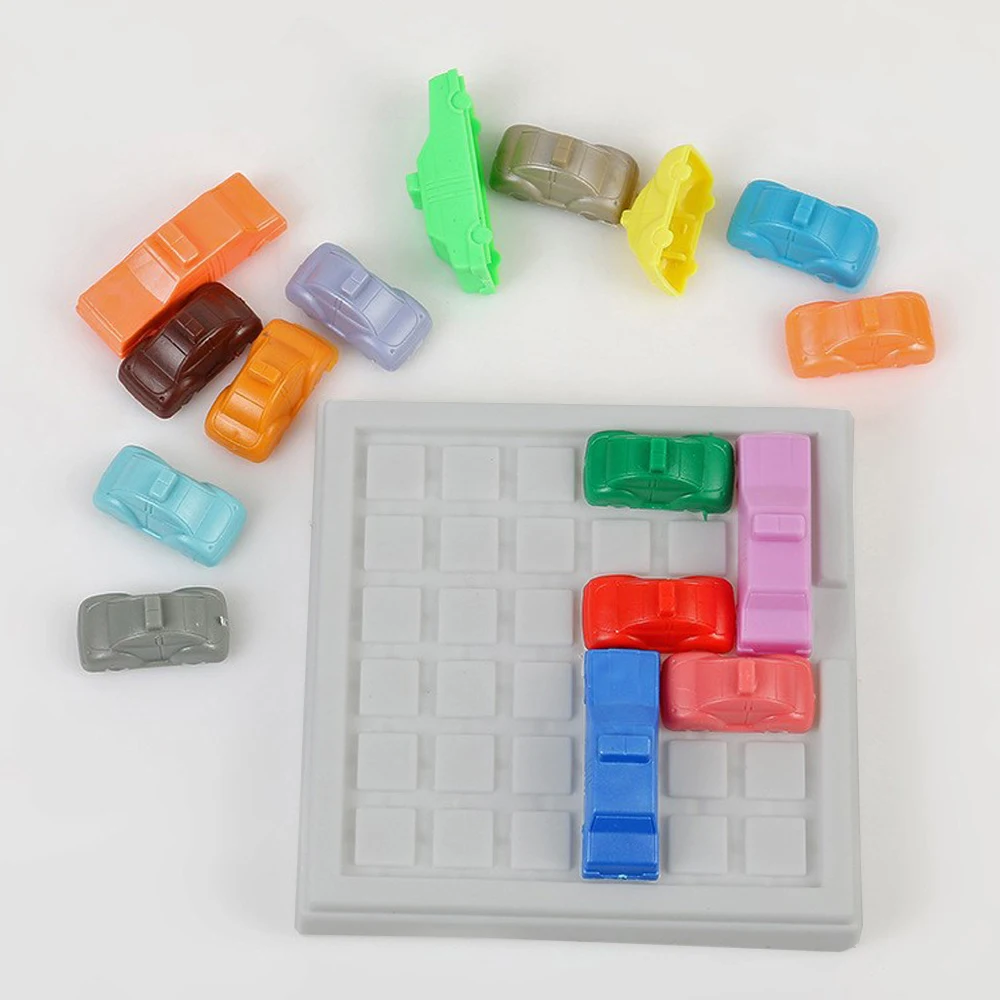 

IQ Car Game Creative Car Puzzle Toy Ignite Mind Logic Game Plastic Cultivation Creative Thinking Brain Trained IQ Traffic Car