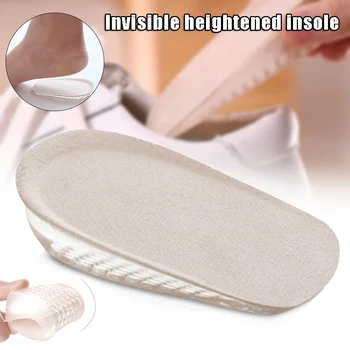 

1 Pair Invisible Heightening Insole Heel Shoe Insert Pad Foot Cushion Height Increase SK88