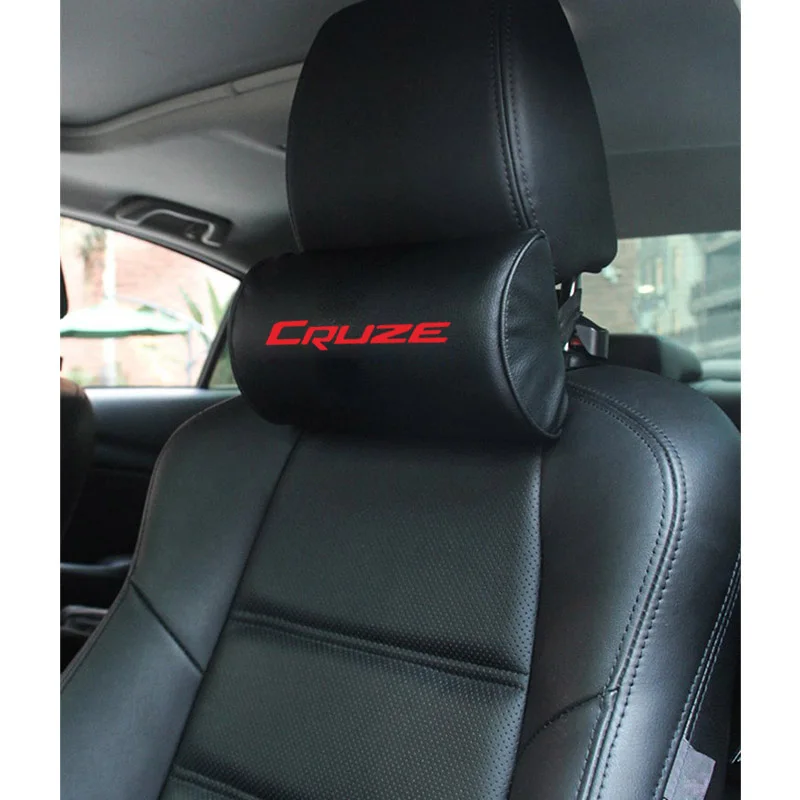 Автомобильная подушка из искусственной кожи для CHEVROLET CRUZE, подголовник автомобиля, товары для автомобиля, безопасная подушка для шеи