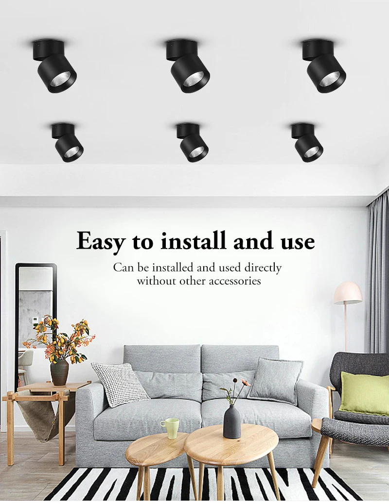 down lights led Downlights 220v LED Spotlight 7w 10w 15w Surface Mounted Ceiling Spots Track Lamp For Kitchen Living Room Loft Indoor LightingLed Downlight，Just New Arrive,Receive additional discount coupons,Get US $5.00 off on orders over US $12.00，Buy now is the best price,Click on the image to Know more. black led downlights