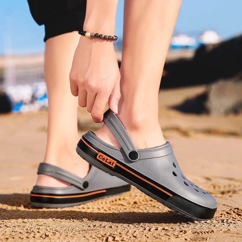Original Classic Garden Flip Flops Quick Drying Water Shoes Men Sport Summer Beach Aqua Slipper Outdoor Sandals Bling Shoes
